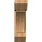 Ekena Millwork Thorton Slat Smooth Bracket w/ Offset Brace, Western Red Cedar, 7 1/2"W x 22"D x 26"H BKT0806X22X26THR06SWR - alternate 4